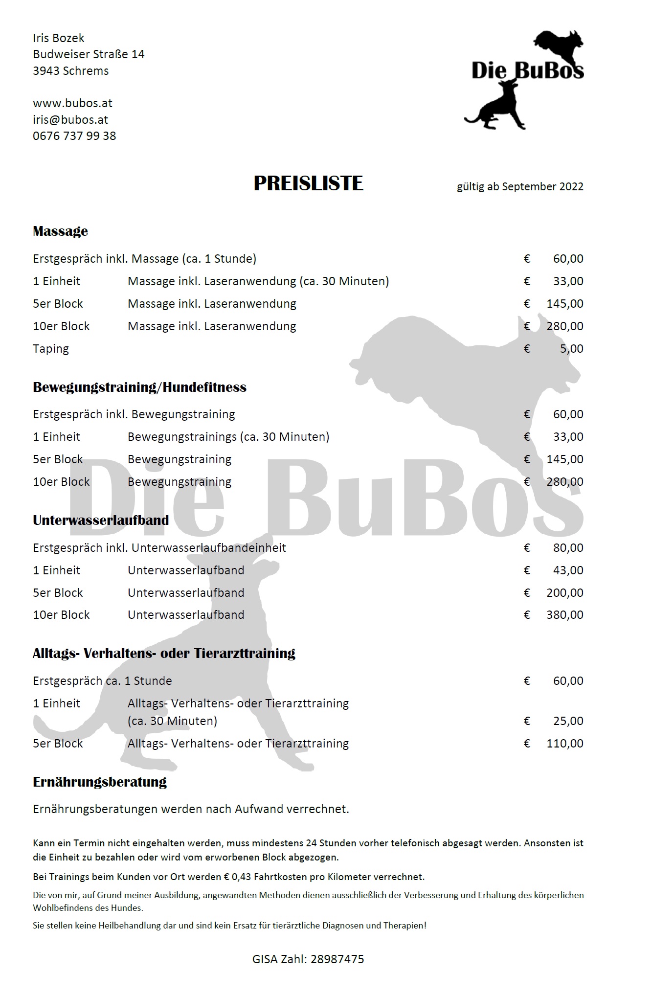 Preisliste2022